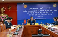  Vietnam et Chine partagent leurs expériences dans les activités syndicales