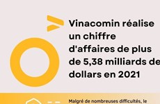 Vinacomin réalise un chiffre d'affaires de plus de 5,38 milliards de dollars en 2021