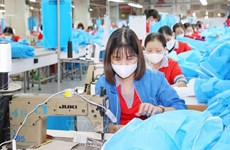 Le Vietnam vise plus de 45 milliards de dollars d'exportations de textile-habillement en 2022