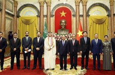 Le président reçoit les ambassadeurs d’Arabie saoudite, d’Afrique du Sud et de Belgique
