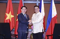 Le président de l'AN s'entretient avec le président du Sénat des Philippines