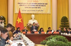 Décret du président du Vietnam sur six lois
