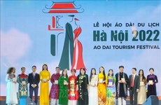 Clôture de la Fête touristique de l’Ao dài Hanoï 2022