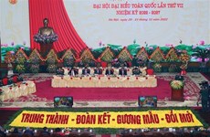 Ouverture du 7e Congrès national de l’Association des anciens combattants du Vietnam
