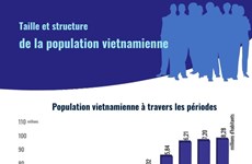 Taille et structure de la population vietnamienne