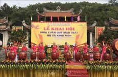 Hai Duong: Ouverture des festivités printanières à An Phu