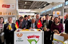 Des entreprises vietnamiennes au Fruit Logistica 2023 à Berlin