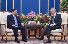 Le Premier ministre Pham Minh Chinh en visite officielle à Singapour