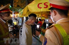 Hanoï traite près de 75.000 cas d'infractions à la sécurité routière