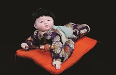 Des poupées japonaises exposées à Dà Nang 