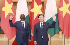 Le président de l'Assemblée nationale de Côte d'Ivoire en visite officielle au Vietnam