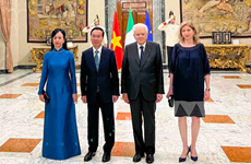 Le président effectue une visite d’Etat en Italie 