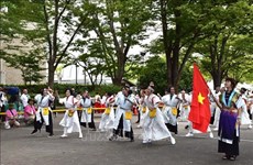 Une troupe vietnamienne au plus grand festival de Yosakoi au Japon