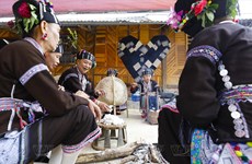Les minorités ethniques Lu à Lai Châu préservent le tissage de brocart