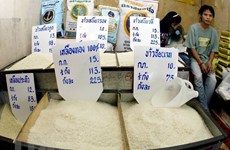 La Thaïlande exporte plus de 11 millions de tonnes de riz en 2018