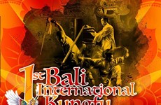 Ouverture de la première édition des Championnats internationaux de Kung-fu de Bali