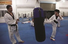 Une classe de taekwondo pas comme les autres