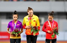 Athlétisme : Quach Thi Lan remporte une médaille d’or lors de la compétition Grand Prix d'Asie 2019