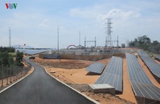 Inauguration de la centrale solaire de Mui Ne à Binh Thuan