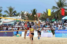 Tam Ky: l’équipe locale remporte le tournoi international de beach-volley féminin 2019