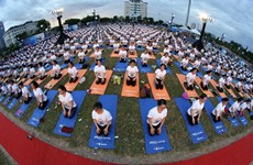 La 5e Journée internationale du Yoga célébrée à Da Nang