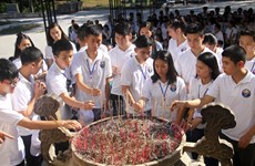 Camp d’été 2019: rendre hommage aux héros morts pour la Patrie de Truong Son