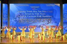 Le programme «Harmonie folklorique entre Israël et le Vietnam» organisé à Lao Cai