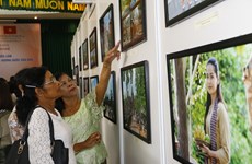 Ouverture de l'exposition "Cambodge - Royaume culturel" à Can Tho