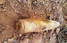 Deux bombes datant de la guerre du Vietnam découvertes à Quang Tri