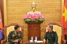 Vietnam-Cambodge : des organes de protection juridique militaires échangent leurs expériences
