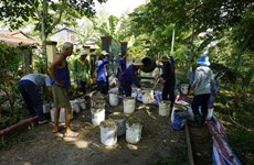 An Giang : Exemple d'une construction via le fonds de solidarité des populations locales