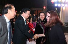 Le vice-PM Trinh Dinh Dung rencontre les représentants du corps diplomatique étranger
