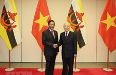 Le sultan du Brunei Haji Hassanal Bolkiah termine sa visite d’Etat au Vietnam