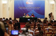 Conférence de presse internationale sur le 36e Sommet de l'ASEAN