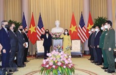 La vice-présidente du Vietnam reçoit son homologue américaine Kamala Harris