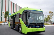 Découvrez le premier bus électrique intelligent au Vietnam