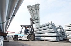 Hoa Phat exportera près de 1 .000 tonnes de tubes en acier galvanisé vers l'Inde