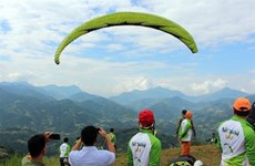 Activités sportives animées à la Semaine culturelle des rizières en terrasse de Hoàng Su Phi​