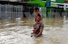 Inondations à grande échelle : le Cambodge  intensifie ses activités de secours