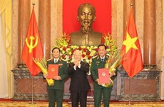 Deux vice-ministres de la Défense promus au grade de général de corps d’armée