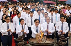Rendre hommage aux ancêtres légendaires des Vietnamiens