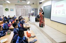 Hanoï : Retour à l'école des élèves élémentaires des 12 arrondissements prévu le 21 février