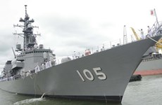 Des navires japonais en visite au Vietnam