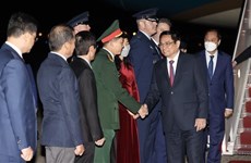 Le Premier ministre Pham Minh Chinh est arrivé aux États-Unis