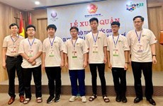 Cinq élèves vietnamiens primés aux Olympiades internationales de physique 2022