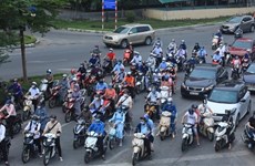 Hanoï établit une feuille de route pour le contrôle des émissions d'échappement des motos