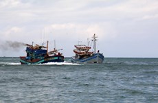Quang Binh : Un bateau de pêche en détresse remorqué en toute sécurité