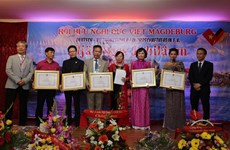 Célébration des 30 ans de l'Association d'amitié Allemagne-Vietnam de la ville de Magdebourg