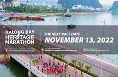 Près de 1.200 coureurs étrangers s’inscrivent au HalongBay International Heritage Marathon 2022