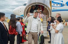 Khanh Hoa accueille plus de 3.600 visiteurs étrangers pendant les deux premiers jours du Nouvel An